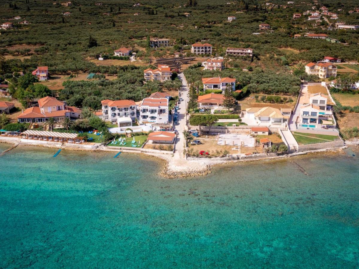 Sea Elegance Villa - On The Beach, By Zantewize Psarou  Exterior foto