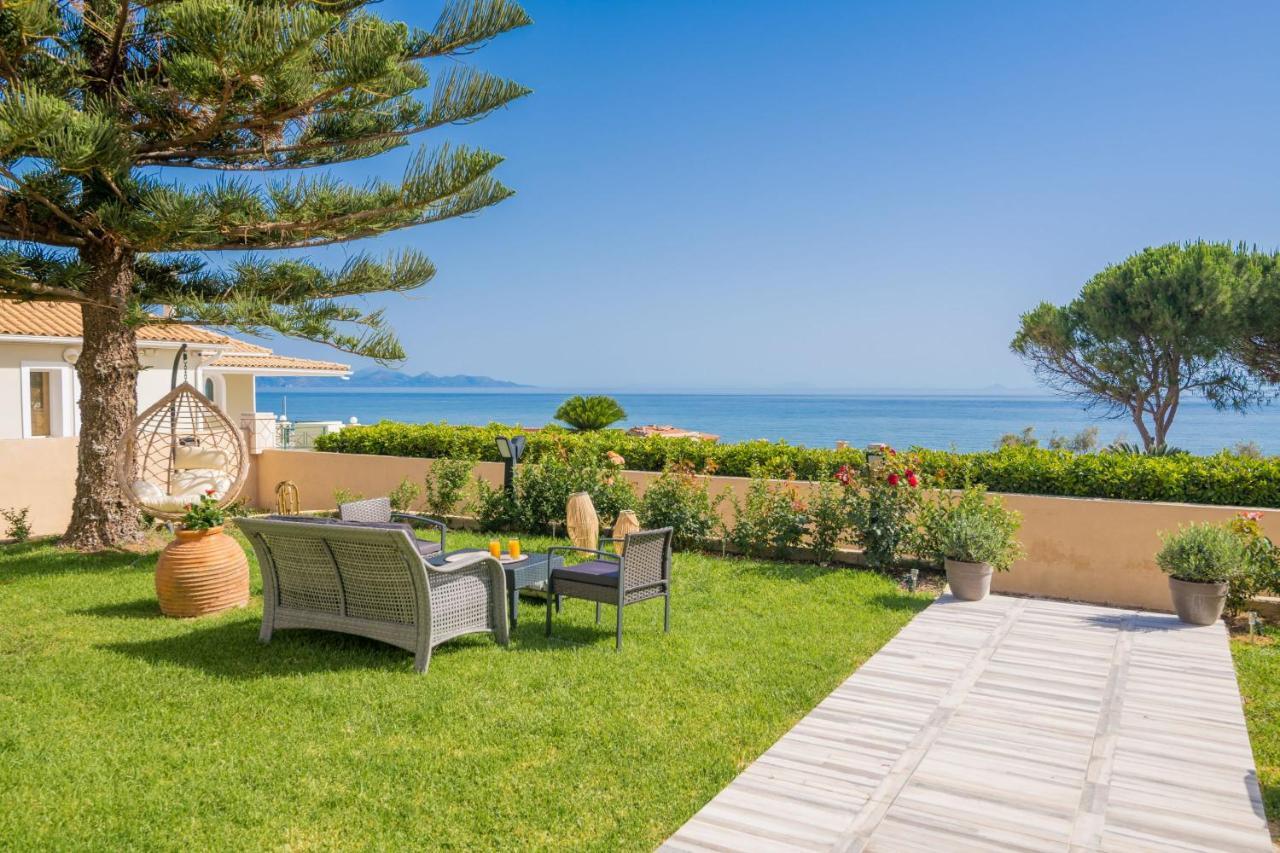 Sea Elegance Villa - On The Beach, By Zantewize Psarou  Exterior foto