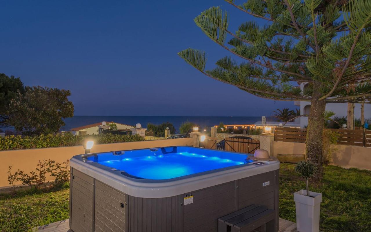 Sea Elegance Villa - On The Beach, By Zantewize Psarou  Exterior foto