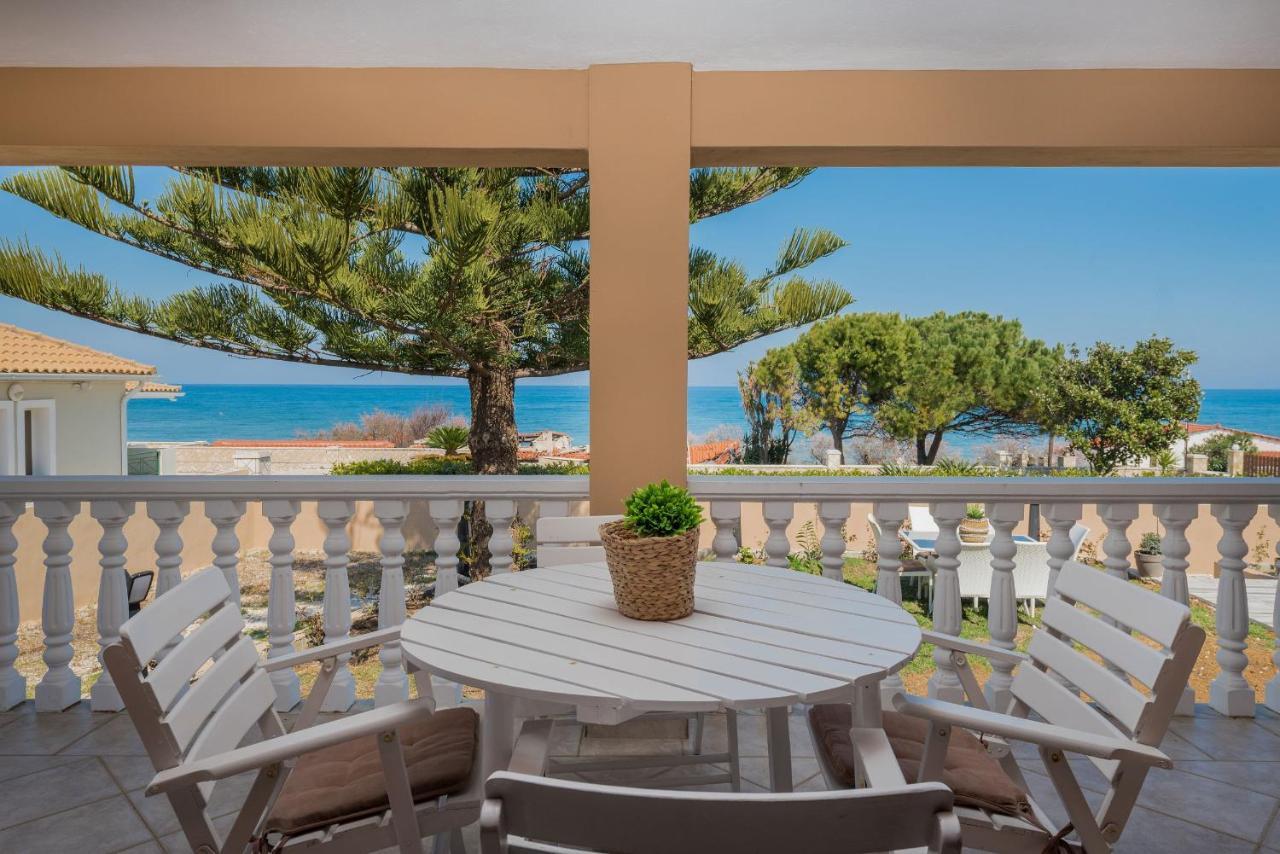 Sea Elegance Villa - On The Beach, By Zantewize Psarou  Exterior foto